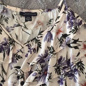 American Eagle Floral Tank Top